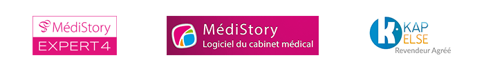 Logo de l'éditeur de logiciel Médistory